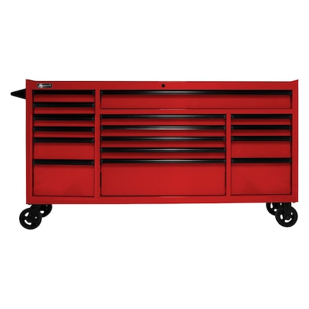 Homak .72 In. Rs Pro 16-Drawer Roller Cabinet With 24 In. Depth, RD04072160 RD04072160